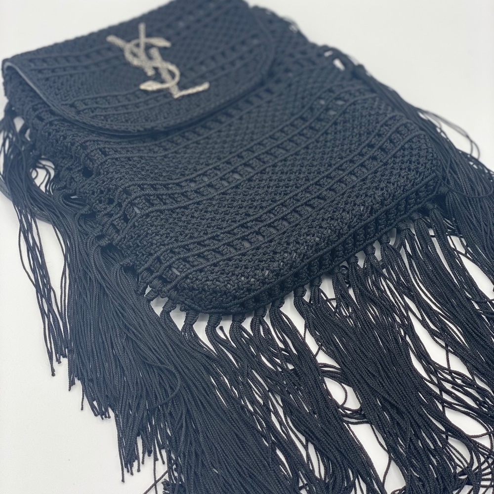 SAINT LAURENT FRINGE CROSSBODY